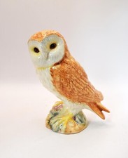 Beswick Barn Owl Bird Porcelain Figurine