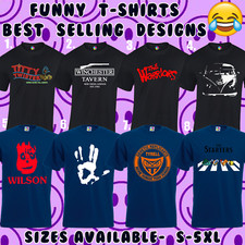 FUNNY MENS FUNNY T-SHIRT DESIGNS TEE CASUAL T SHIRT JOKE NOVELTY TOP (MD14)