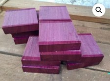 Purpleheart Bowl Blank/woodturning Blanks/exotic Woods /Exotic Hardwoods/ 6x6x2”