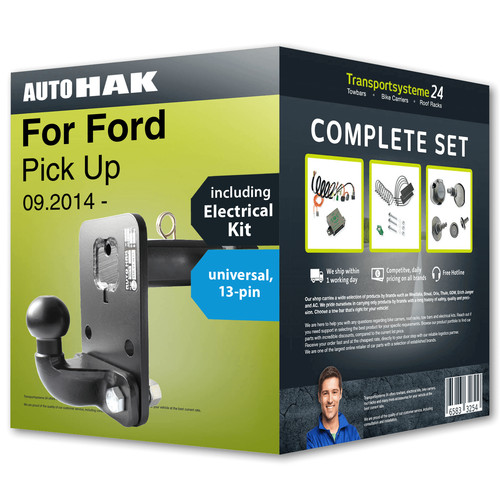 Towbar fixed for ford - ford, pick