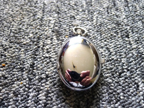 Ladies chromed oval hunter - chromed,