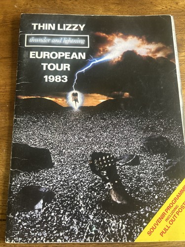Thin lizzy programme 1983 - programme,