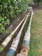 Vintage street lamp-cast Iron Revo Tipton 