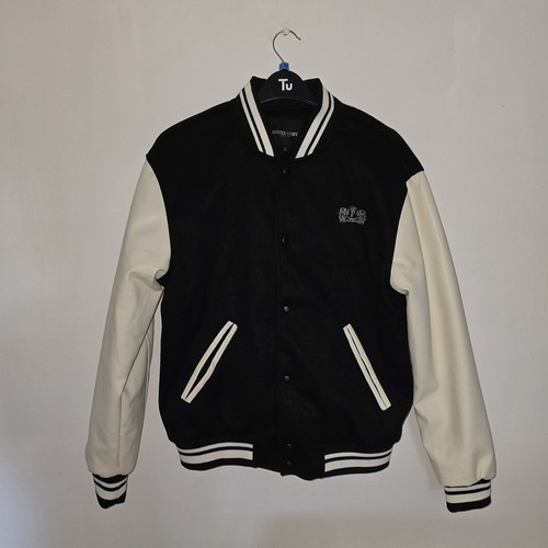Men black vintage varsity - men's,