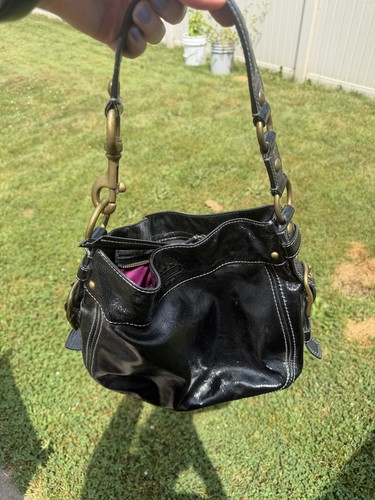 Coach vintage black - black, glossy