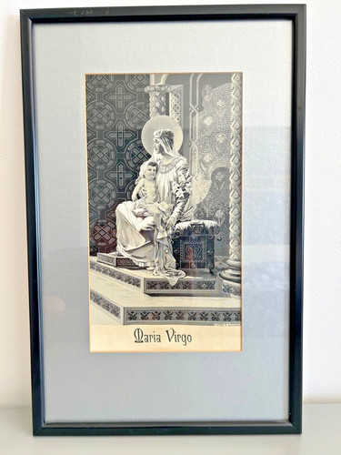 Silk woven picture after - silk, d'