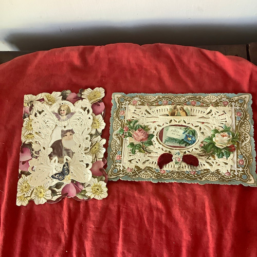 Victorian lace greetings - ,
