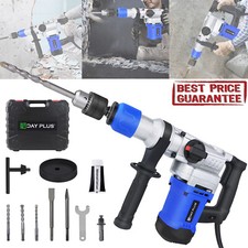 Electric Demolition Jack Hammer Concrete Drill Breaker Kit Jackhammer Breakers