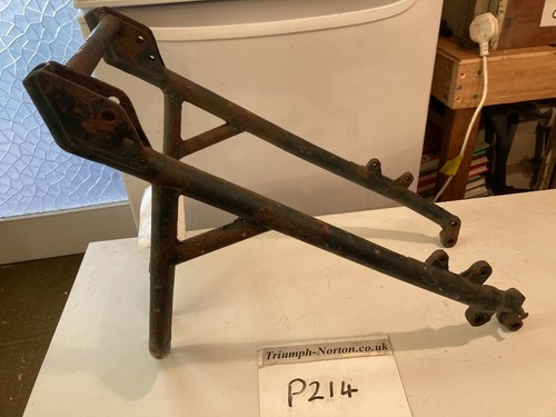 Triumph rear frame section - rear,