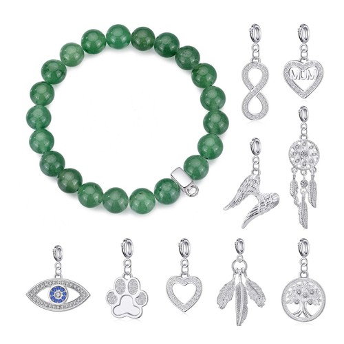 Green aventurine gemstone - green,
