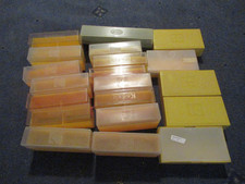 20 x Vintage Photographic Film Slides Empty Storage Box 1970s