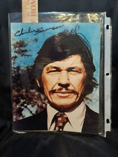 Charles Bronson Autograph