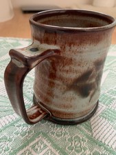LAMORNA STUDIO CORNWALL POTTERY TANKARD/MUG