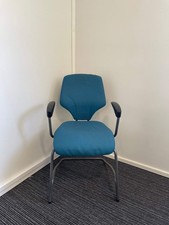 Blue fabric medium - blue,