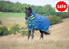 50g Lightweight Turnout Horse Rug Shires Tempest Fixed Neck Combo Size 6ft3