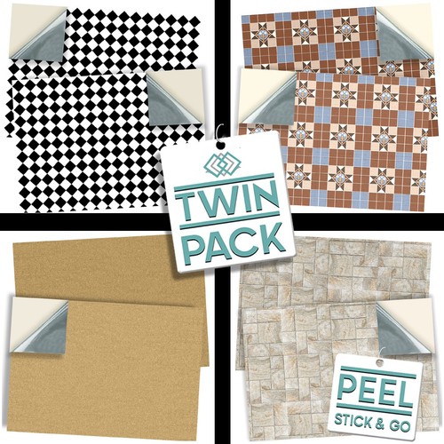 Dolls house self adhesive - 1:12,