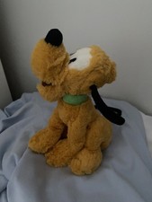 Disney Store Official Pluto Small  Plush Soft Toy Dog With Tag