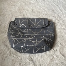 Ickle bubba moon zira.  Pram Pushchair apron  in grey Geometric design