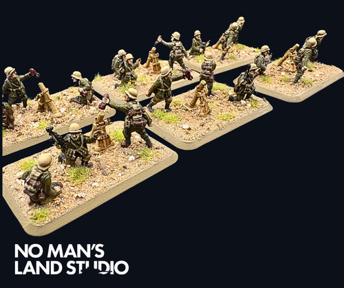 German dak mortar platoon well - dak,