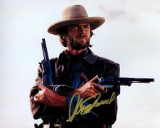 Autographed Clint Eastwood