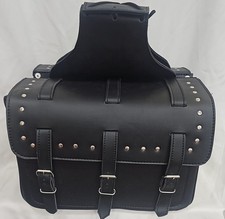 New Black PU Leather