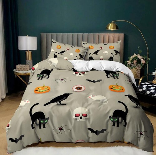 Bat spider pumpkin - spider, bedding