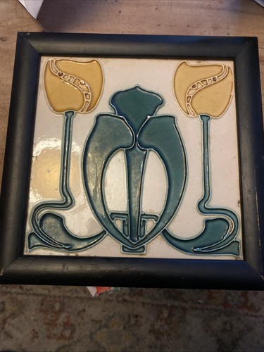 Framed art deco decorative - framed,