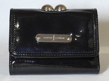 BLACK SHINY JASPER CONRAN PURSE