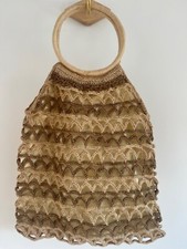 Woven crochet   Tote Bag