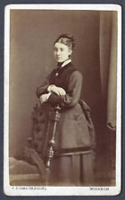 Young lady - 1870s carte de