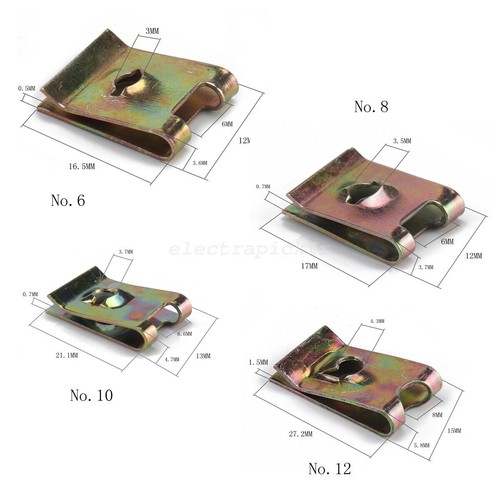 Speed fasteners clips sizes - speed,