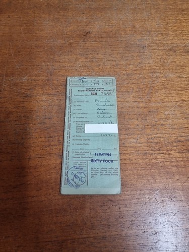 Original vintage vauxhall vive - original,
