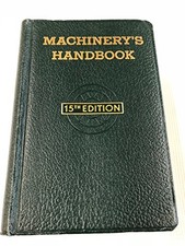 Machinery's Handbook 15th