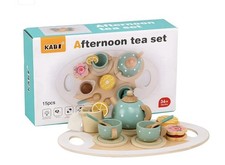Wooden Afternoon Tea Set