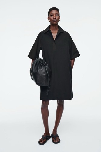 Cos oversized open - cos:, open-collar