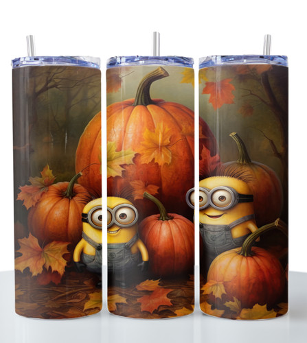 The minions pumpkins fall - the,