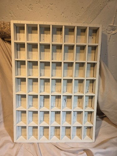 Vintage compartment wood - compartment,