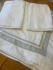 The White Company double duvet cover 200x200cm & 2 Oxford pcases by John Lewis