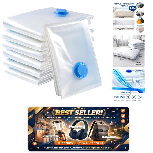 Vacuum storage bags - storage,
