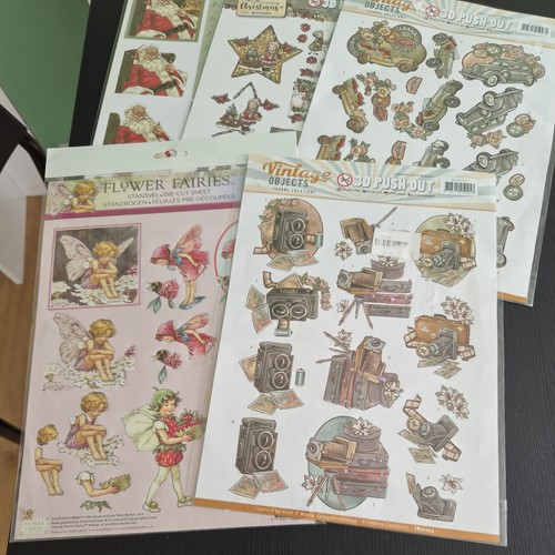 Die cut decoupage sheets - decoupage, mixed