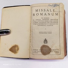 1939 Missale Romanum Latin