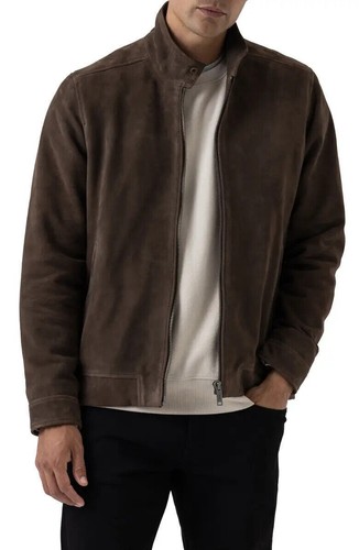 Men pure suede - men's, brown