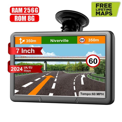 7inch 8gb car truck - sat, nav