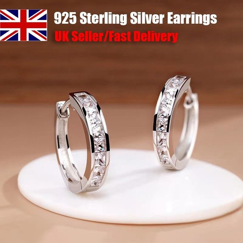 925 sterling silver - sterling, huggie