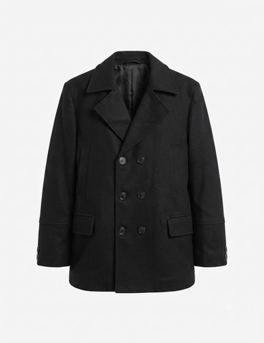 Navy pea coat american - us,