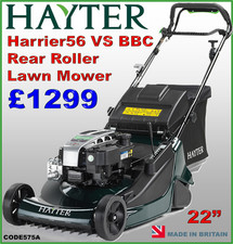 Hayter Harrier 56 VS 22" BBC
