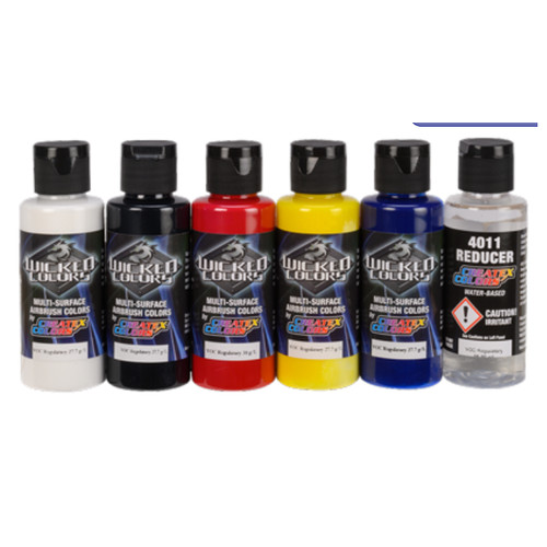Createx wicked detail set - createx, 8