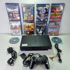 PS2 Console Bundle + 10 Games