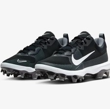 Nike UK12 EU47.5 Mens Force Trout 9 Pro Low Baseball Cleats FB2908-001 Black