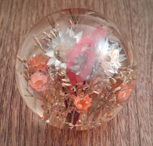Hanford clear glass floral - clear,